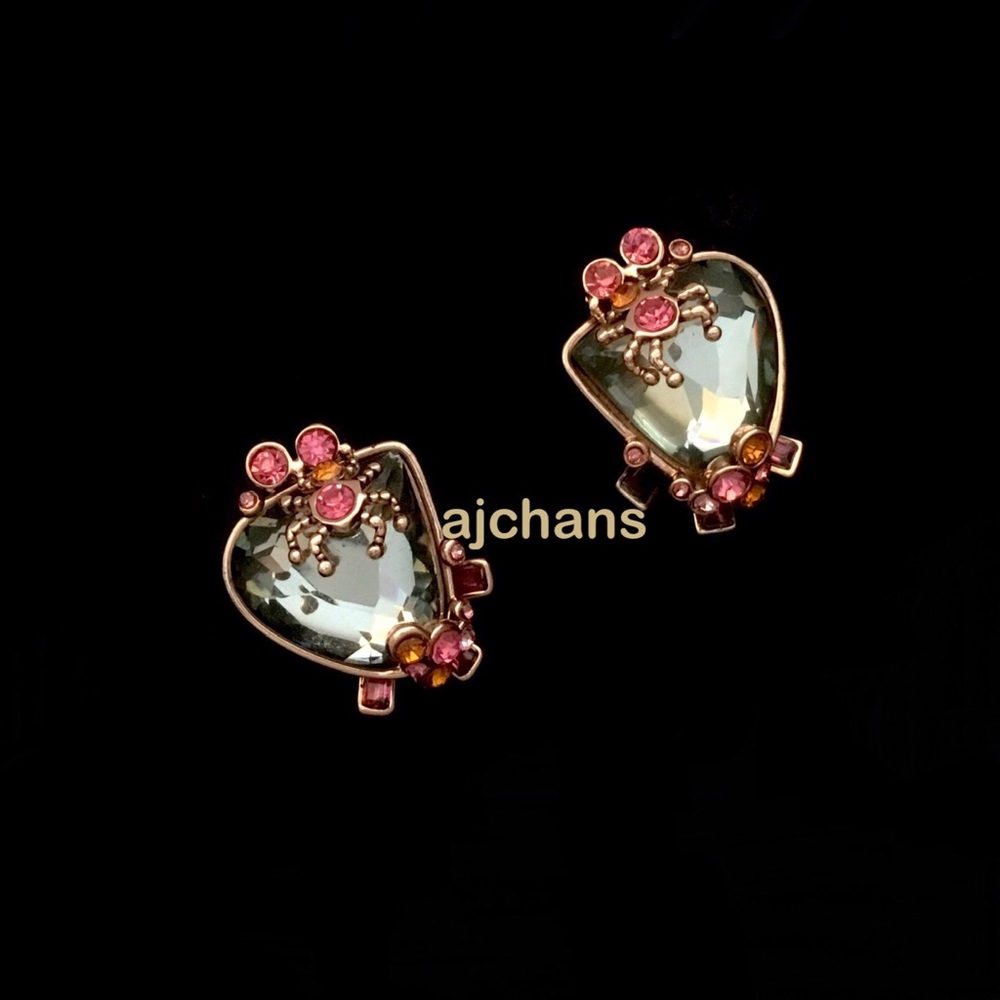 NEW MIMCO Rose Gold Tone Stud Earrings